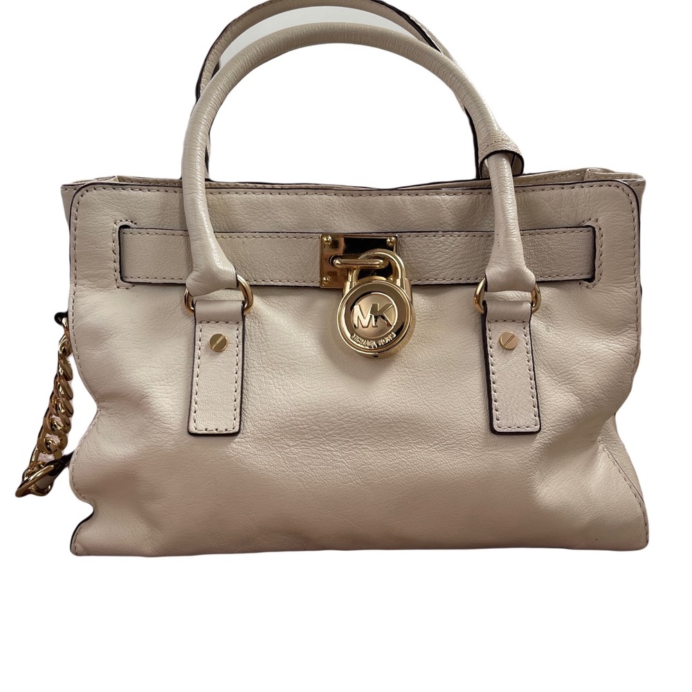 Michael Kors ivory colored bag